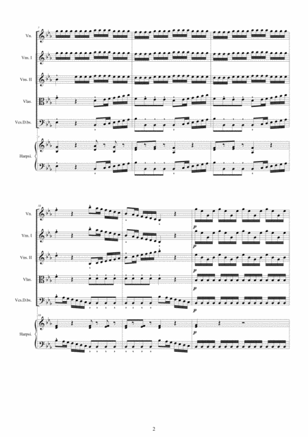 Vivaldi Concerto No 5 In E Flat La Tempesta Di Mare Rv 253 Op 8 For Violin Strings And Continuo Page 2