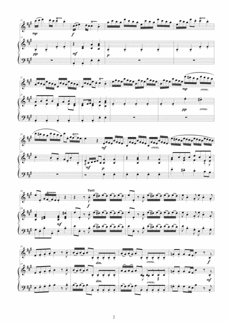 Vivaldi Violin Concerto No 2 In A Major Rv 345 For Violin And Piano Page 2