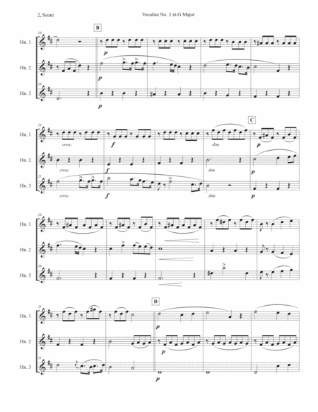 Voalise No 3 In G Major Page 2