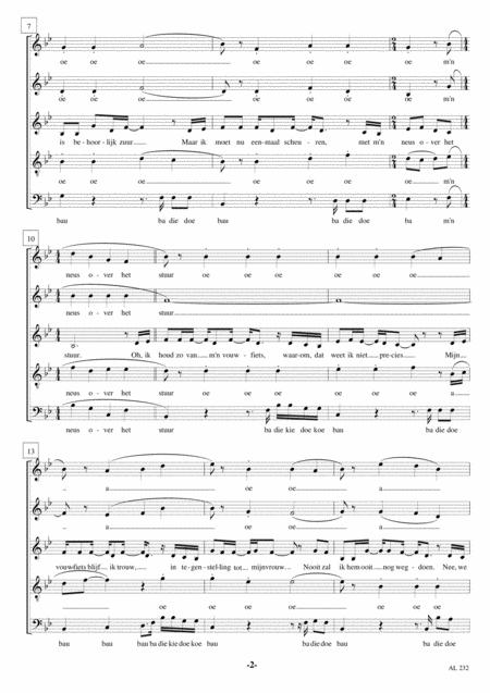 Vouwfiets Saatb A Cappella Page 2