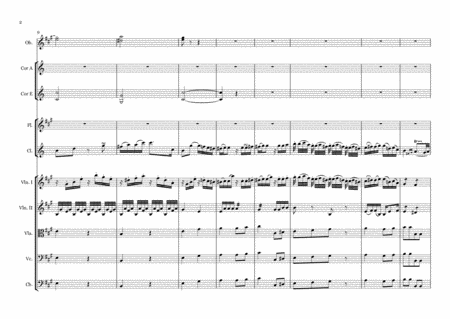 W A Mozart 1756 1791 Se Viver Non Degg Io From Mitridate Re Di Ponto Arranged For Clarinet In A Flute And Orchestra Page 2