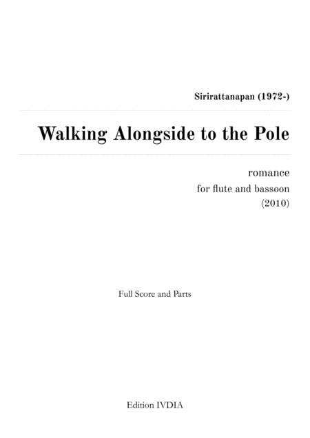 Walking Along Side To The Pole Romance For Flute And Bassoon Page 2