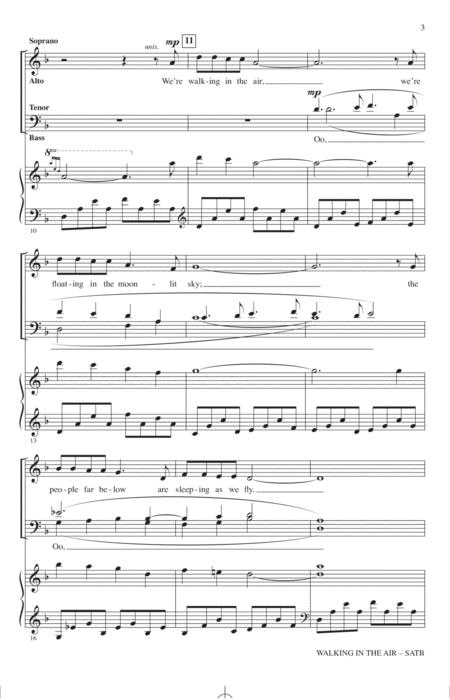 Walking In The Air From The Snowman Arr John Leavitt Page 2