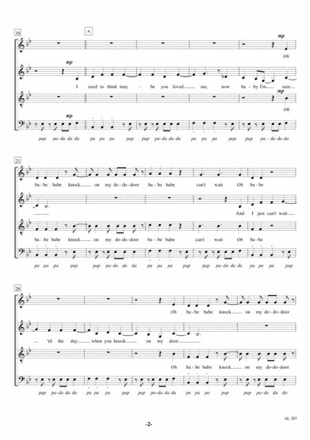 Walking On Sunshine Satb A Cappella Page 2