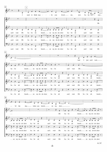 Walking On Sunshine Satb Solo A Cappella Page 2