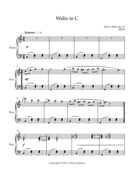 Waltz In C Op 18 Page 2