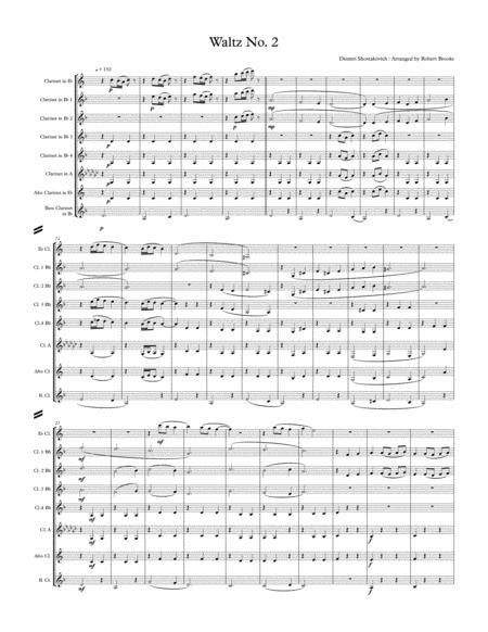 Waltz No 2 By Dimitri Shostakvich Page 2