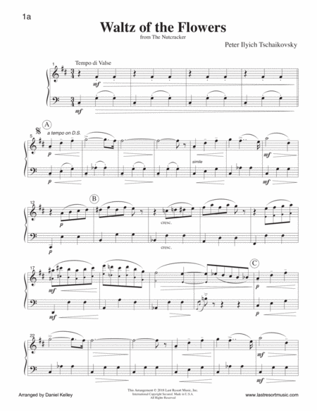 Waltz Of The Flowers From The Nutcracker Duet For Clarinet Cello Or Bassoon Music For Two Page 2