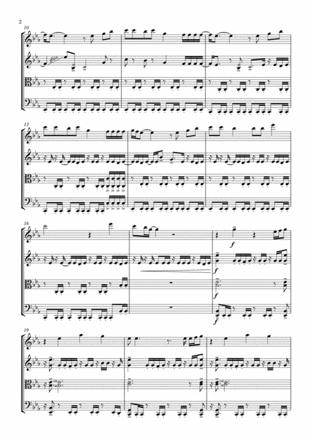 Want To Want Me String Quartet Page 2