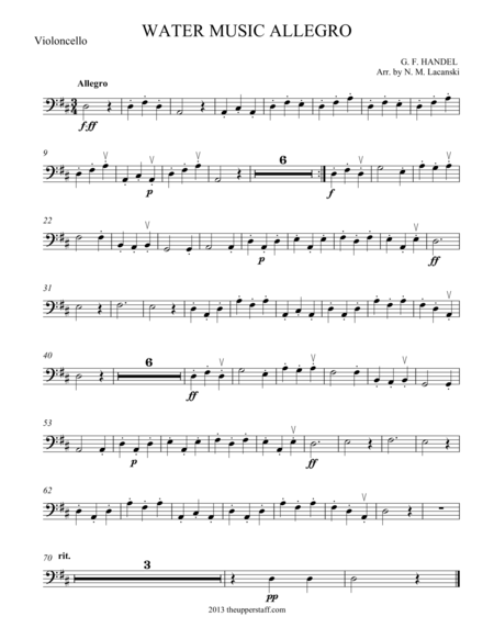 Water Music Allegro Page 2