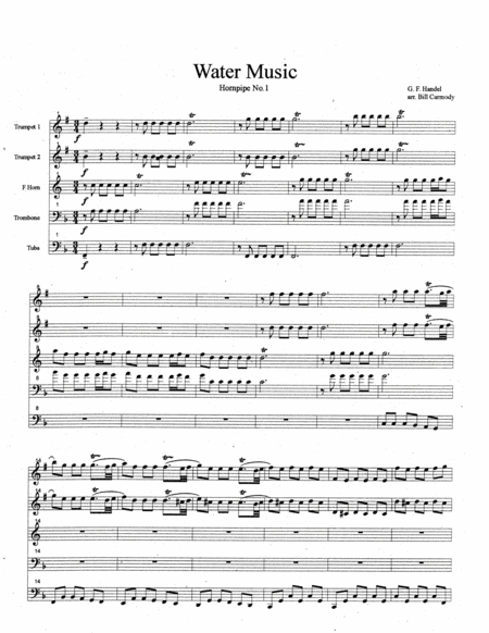 Water Music Hornpipe Nr 1 Page 2