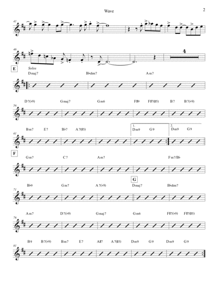 Wave Violin 1 Page 2