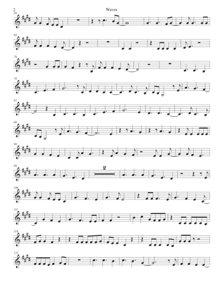 Waves Trumpet Original Key Page 2