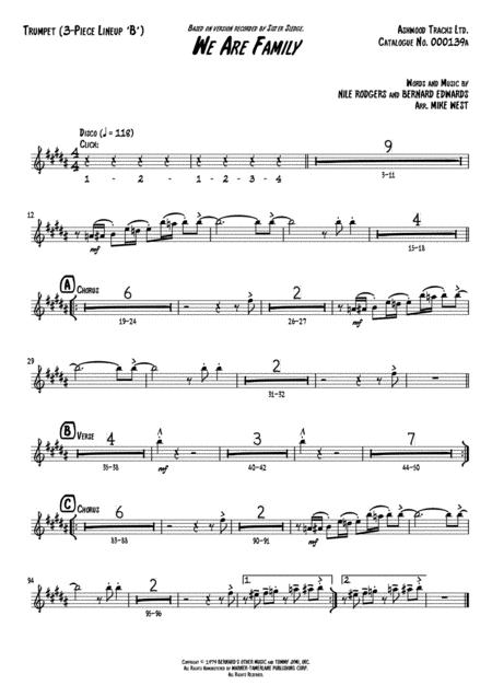 We Are Family 3 Piece Brass Section B Page 2