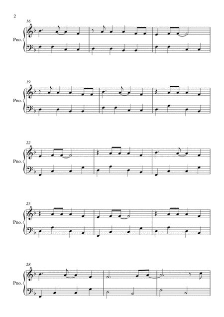We Found Love F Major By Rihanna Featuring Calvin Harris Easy Piano Page 2