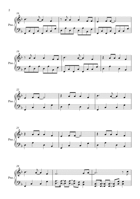 We Found Love F Major By Rihanna Featuring Calvin Harris Piano Page 2