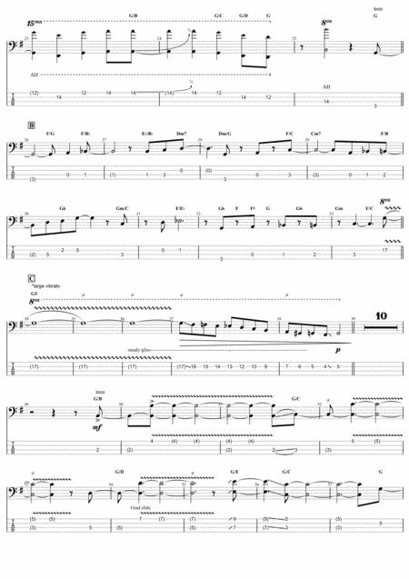 Weather Report Jaco Pastorius Birdland Complete And Accurate Bass Transcription Whit Tab Page 2