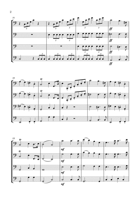 Wedding March For Bassoon Quartet Mendelssohn Page 2