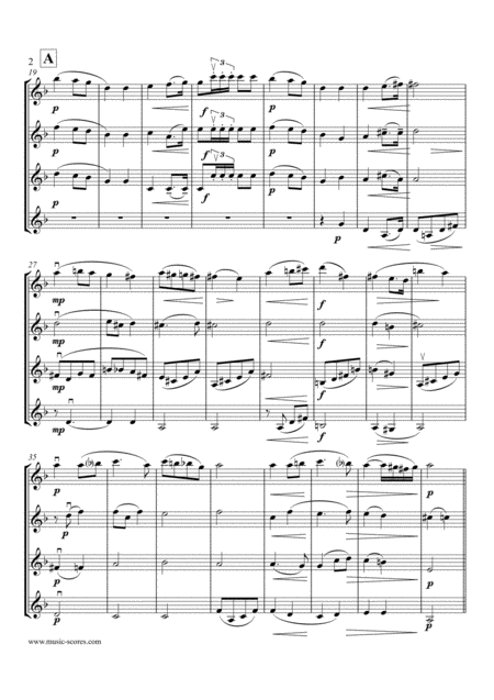 Wedding March From Lohengrin 4 Violins Page 2