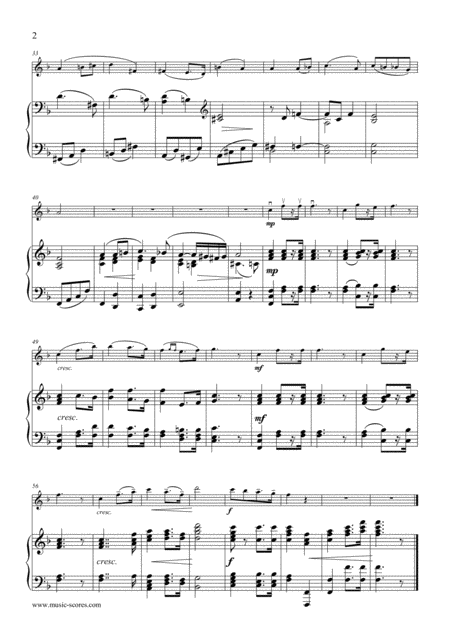 Wedding March From Lohengrin Violin And Piano Page 2