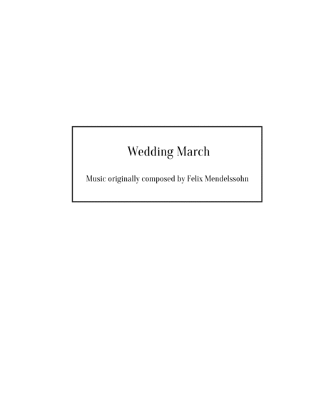 Wedding March Page 2