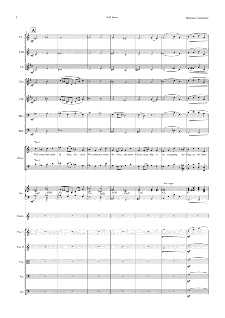 Welcome Christmas How The Grinch Stole Christmas Satb Choir And Chamber Orchestra Page 2