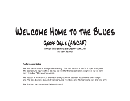 Welcome Home To The Blues Page 2