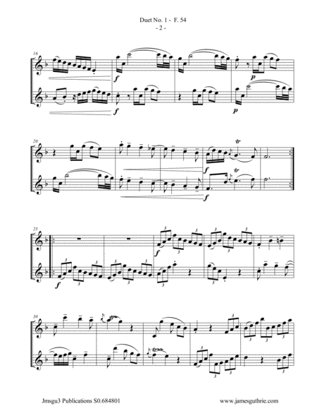 Wf Bach The Six Duets Complete For Alto Clarinet Duo Page 2