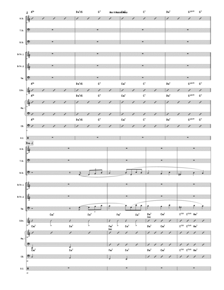 What A Wonderful World For Female Vocals And Small Big Band Page 2