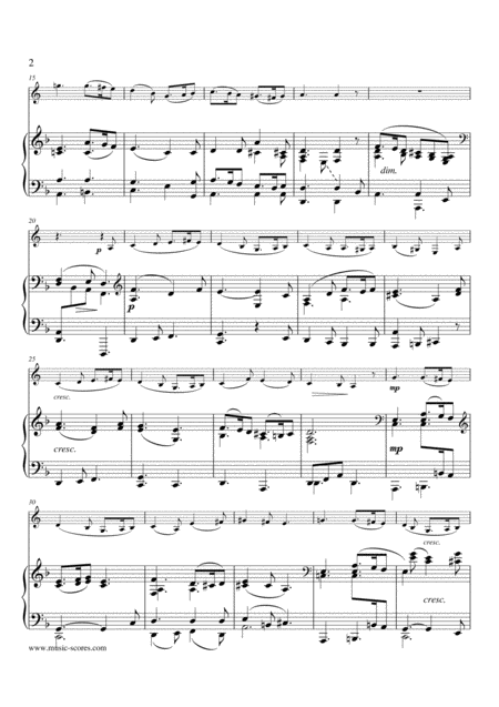 What Child Is This French Horn And Piano Page 2