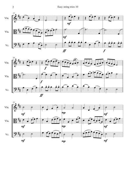 What Shall We Do With The Drunken Sailor For String Trio Page 2