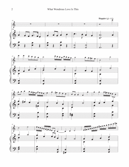 What Wondrous Love Is This Flute And Piano Page 2