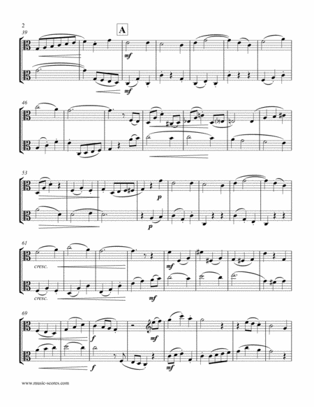 When Irish Eyes Are Smiling Viola Duet Page 2