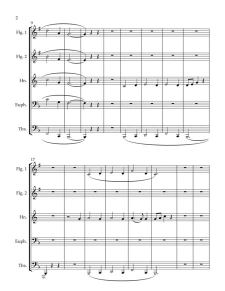 When The Party Over For Brass Quintet Page 2