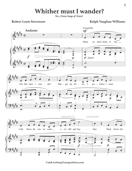 Whither Must I Wander C Sharp Minor Page 2