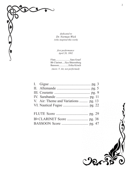 Wicker Wood Suite Woodwind Trio Suite Page 2