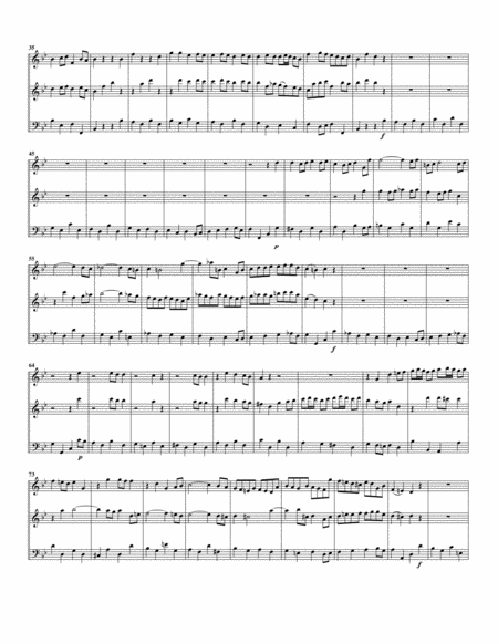 Wie Eilen Mit Schwachen From Cantata Bwv 78 Arrangement For 3 Recorders Page 2