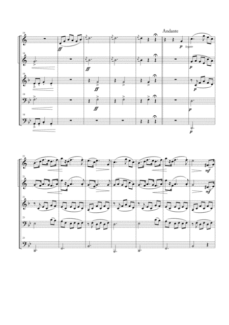 Wiener Blut For Brass Quintet Page 2