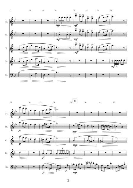 Wind Quintet Bridal Chorus Page 2