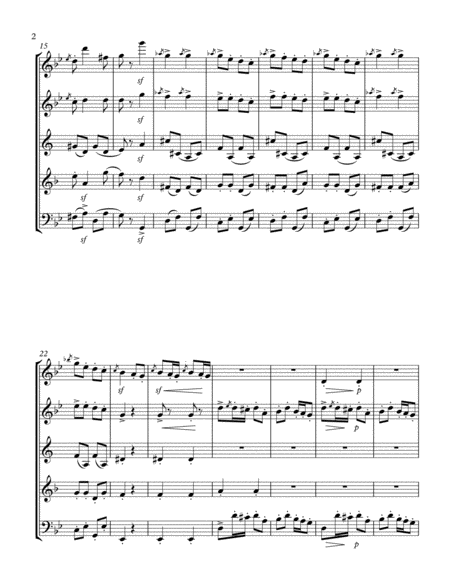 Wind Quintet Chinese Serenade Page 2