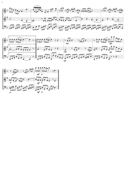 Wind Trio In D Minor Page 2