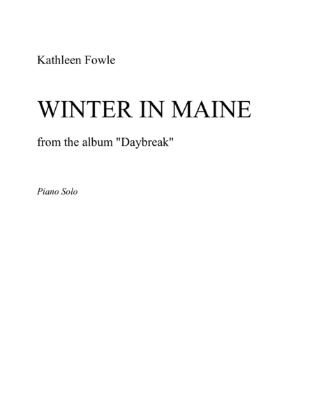 Winter In Maine Page 2