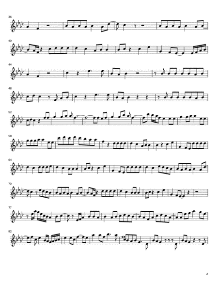 Without Me Soprano Saxophone Page 2