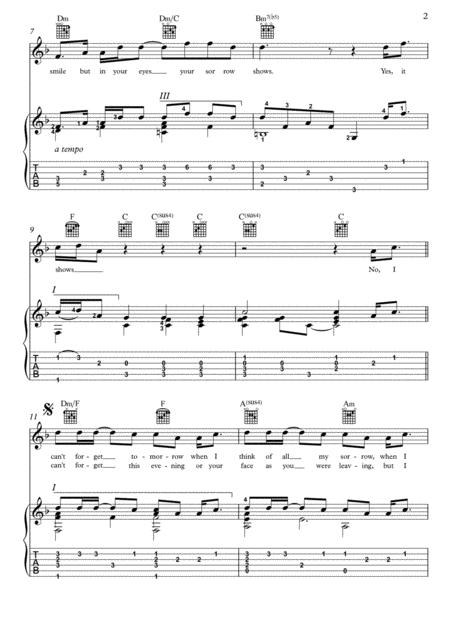 Without You Guitar Fingerstyle Page 2