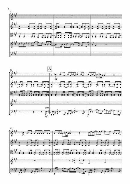 Wonderwall String Quintet String Orchestra Page 2