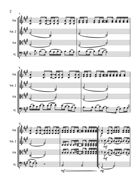 Wonderwall String Trio Optional Vln2 Or Vla Page 2