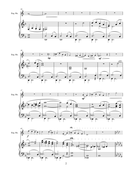 Wondrous Love For English Horn Page 2