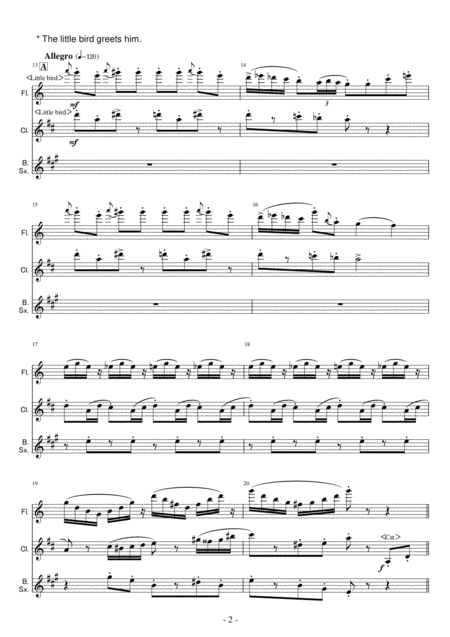 Woodwind Trio Selection From Peter And The Wolf Page 2