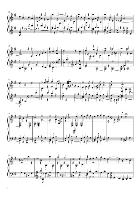 Work In G Major Page 2