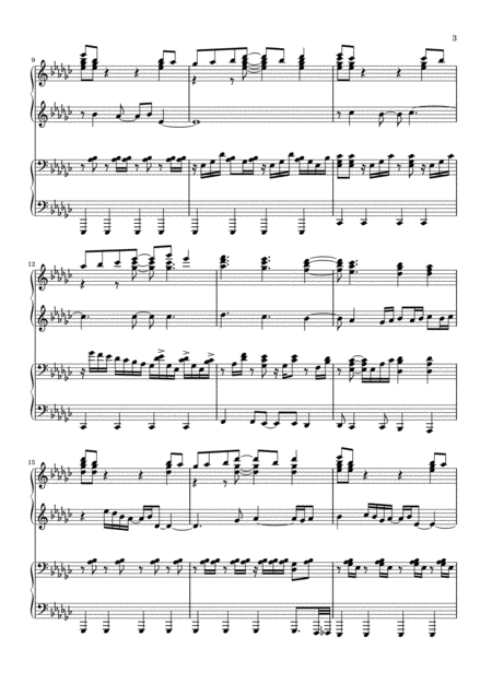 Y M C A Concert Arrangement For Piano Duet Page 2